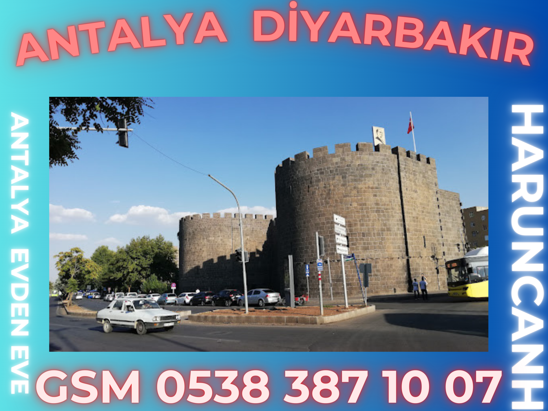 Antalya'dan Diyarbakıra