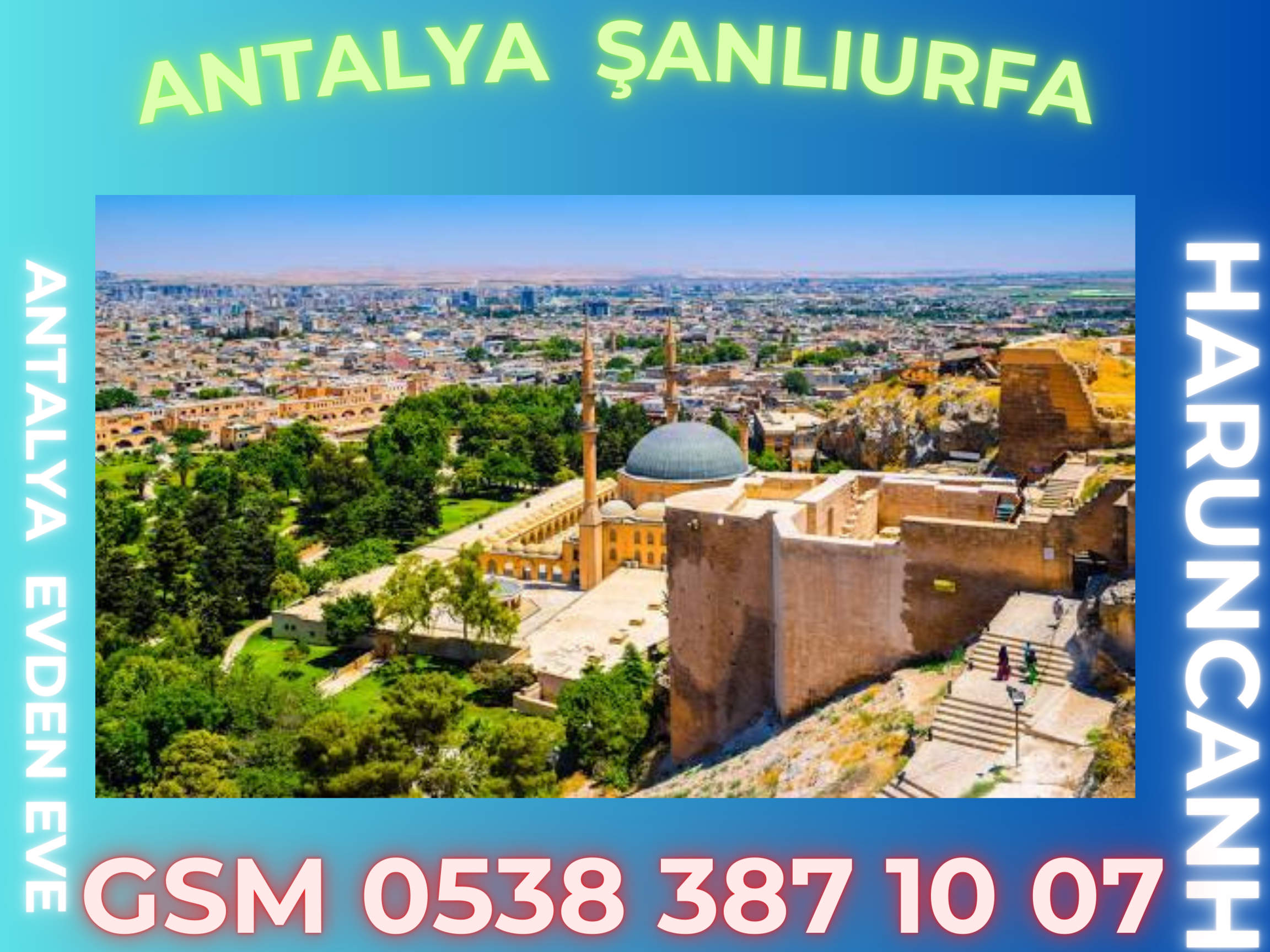 Antalya 'dan Şanlıurfaya